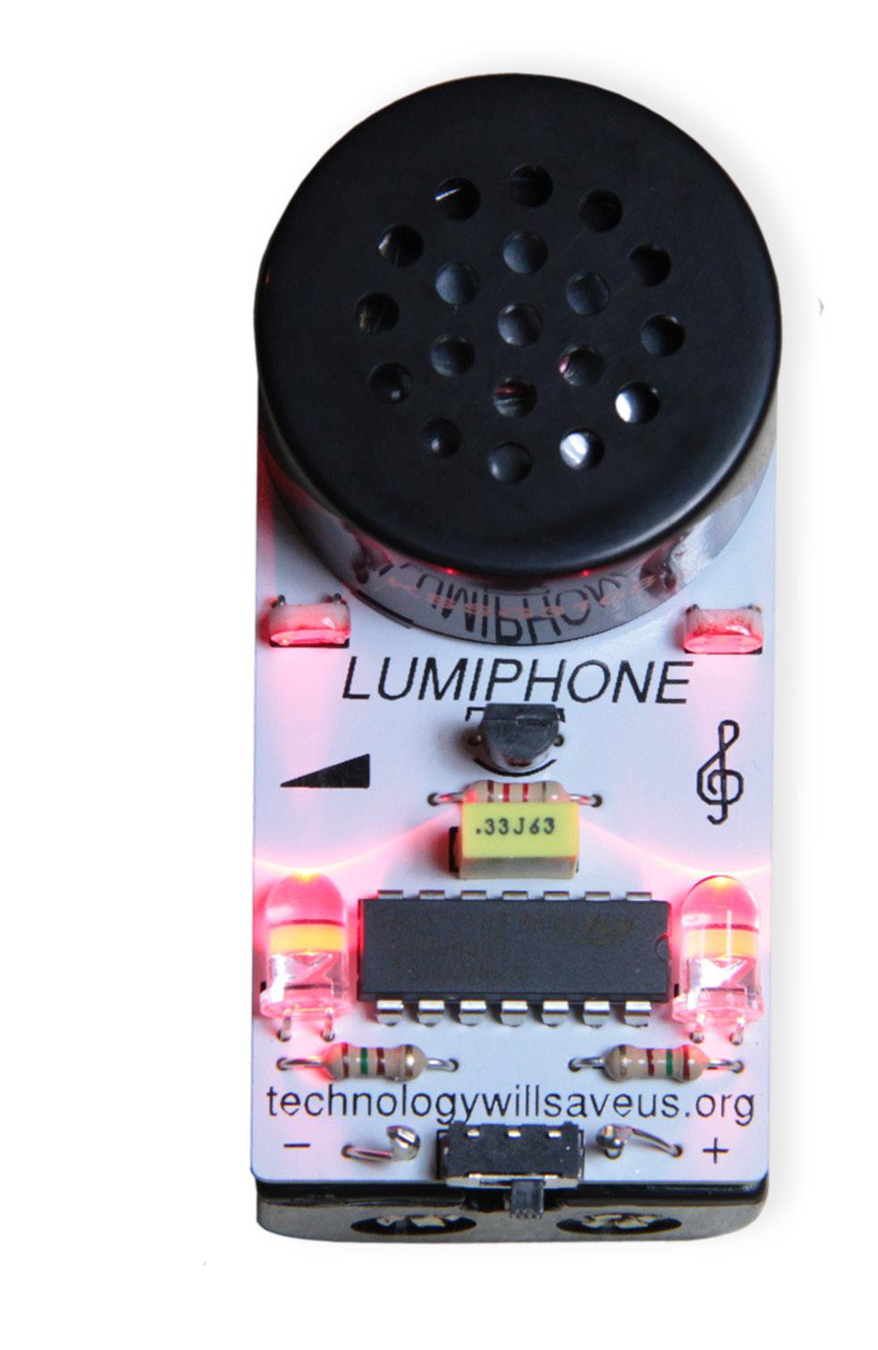 TECHNOLOGY WILL SAVE US: THE LUMIPHONE This is a step-by-step guide to soldering
