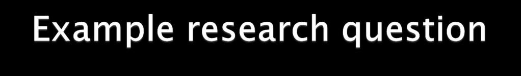 Identify the search concepts in your research