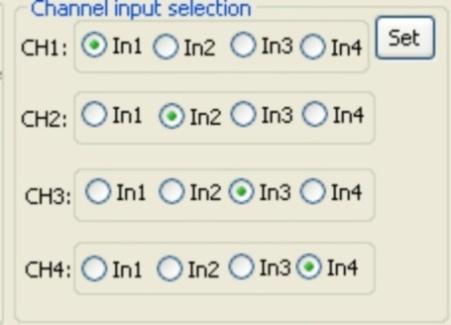 Figure 5-20 Resolution Setting In Full Displaying mode it supports to change the output resolution respectively. In other modes, the resolution of all outputs only can be set as a whole.