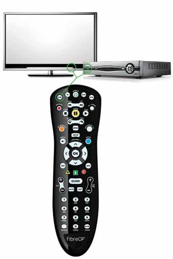 TV Basics Learn the basics of controlling your HD PVR or HD receiver. Turn on your HD PVR or HD receiver 1 Press STB and then Power on your remote, or press Power on the PVR or receiver.