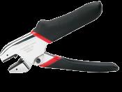 3M Scotchlok Crimping Tool E-9Y The E-9Y tool has stepped jaws and a long nose and side wire cutter which provide crimping action for