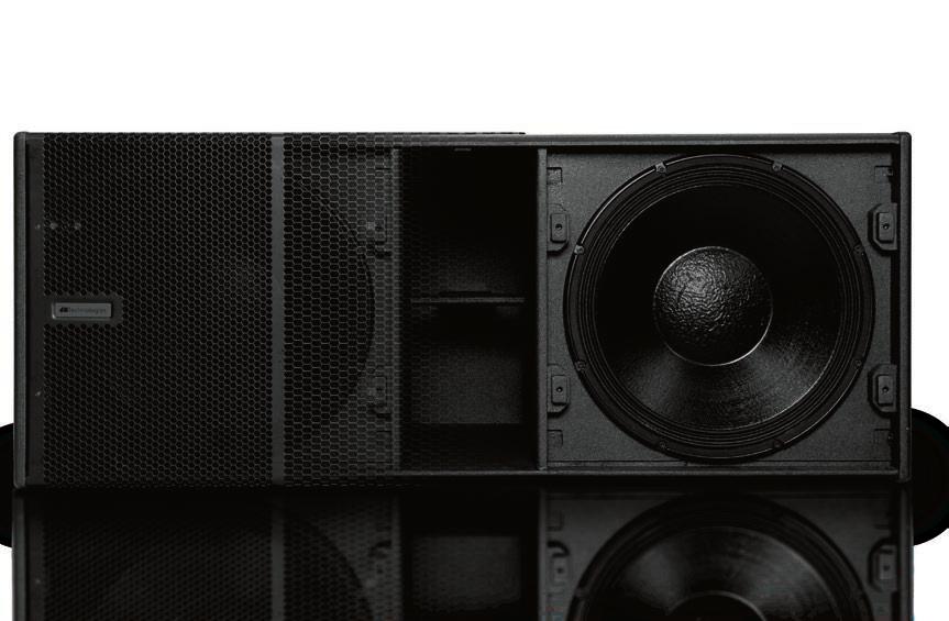 ULTRA-LOW FREQUENCY PUNCH Featuring a dual 18 subwoofer pairing in a voluminous bass-reflex housing, VIO S218 encompasses a vigorous audio performance and a ultra low frequency punch, extending down
