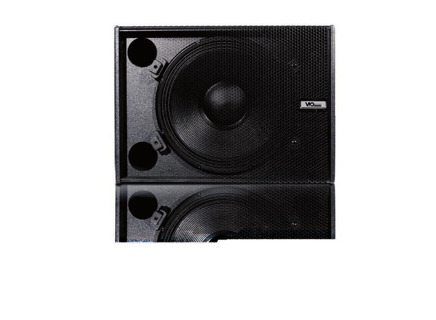 Equipped with a 18 neodymium woofer (4 voice coil), the bass reflex sub has been crafted to complete with impressive lowend VIO line array systems.