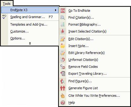 EndNote, with new fields simply ignored. However, the updated styles cannot be used with versions of EndNote prior to version 8.