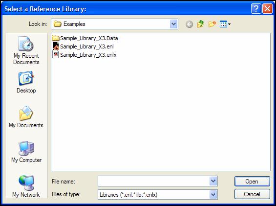 The example library is shipped to you as a single compressed file, Sample_Library_X3.enlx. Open the file Sample_Library_X3.enlx, and EndNote extracts the uncompressed library files (Sample_Library_X3.