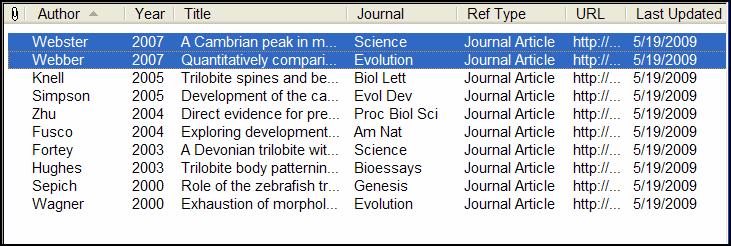 The Show All Fields style is not bibliographic, but represents all of the fields in your references. On the Preview tab, you can scroll through the data in the selected reference.