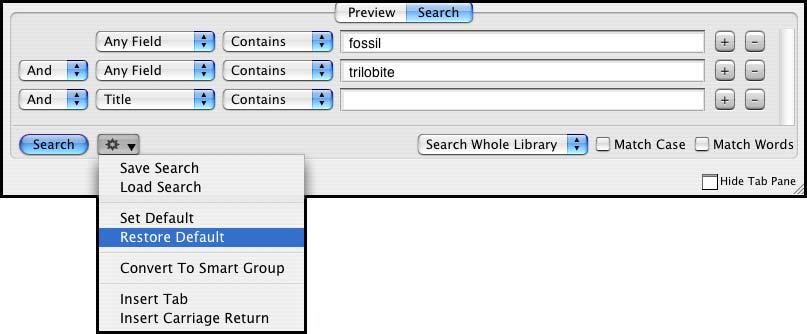 Chapter 8: Searching an EndNote Library and Saving it as a Smart Group In this part of the guided tour you will learn how to: Search an EndNote library for a subset of references.