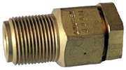 PL-259 to Heliax LDF2-50 N-Male N- Female Typical 1/2 Heliax connectors thread onto outer conductor.