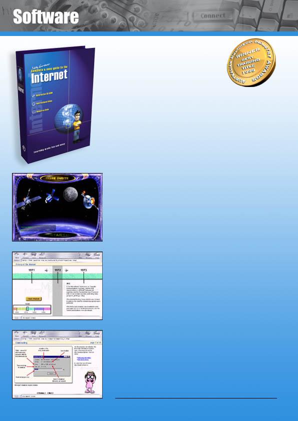 Review The Complete and Easy Guide to the Internet Winner, 1999 Best Training Title AIMIA awards The award winning Complete and Easy Guide to the Internet is the first product in Eddy Gordon s
