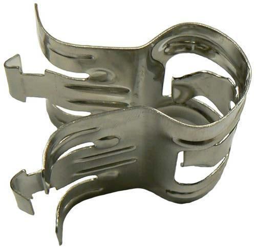 Snap-in cable hangers Pack of 10 able & onnectors Snap-in cable hangers provide a simple and secure method of installing