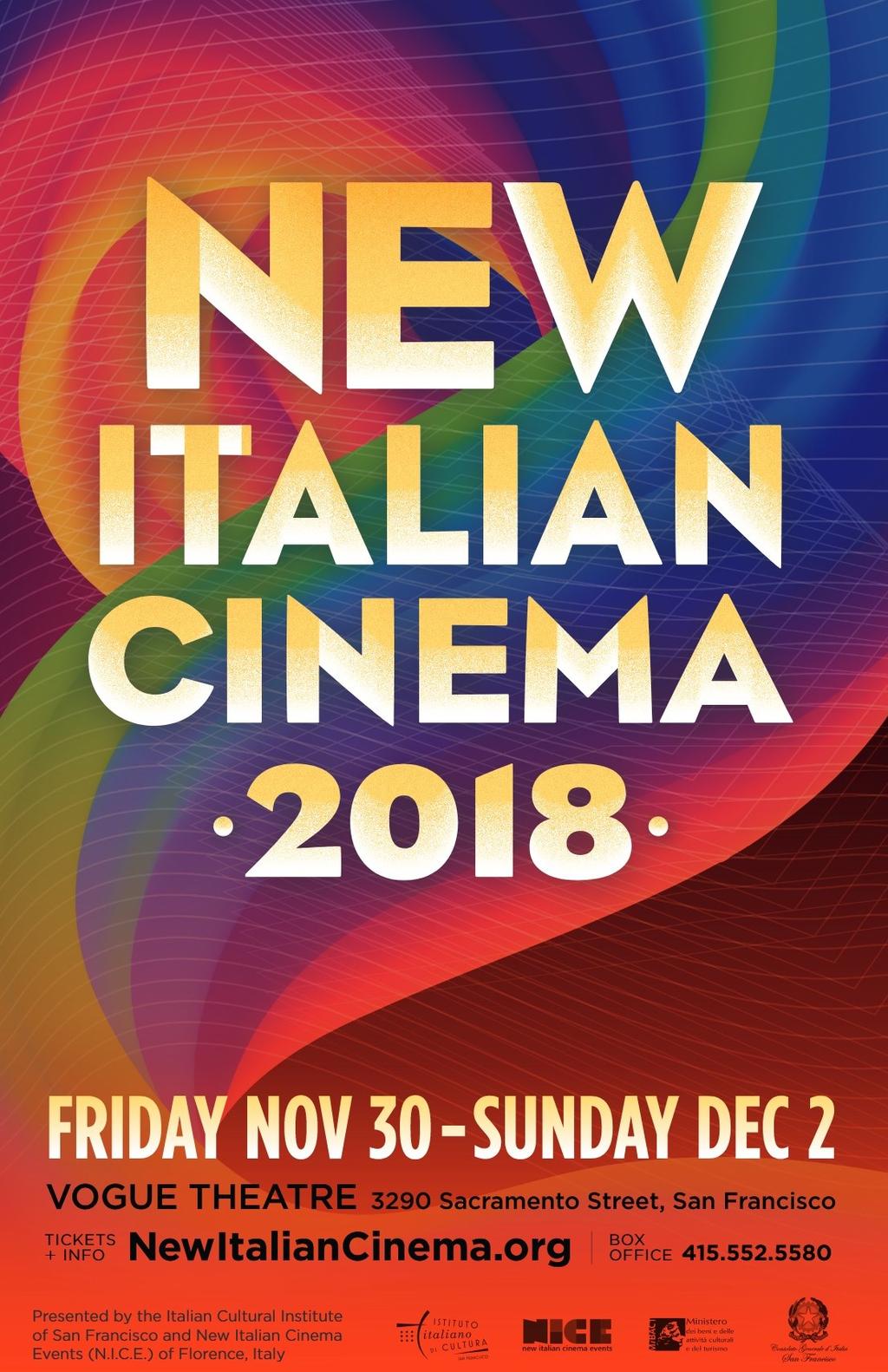 NEW ITALIAN CINEMA 2018 SAN FRANCISCO ITALIAN