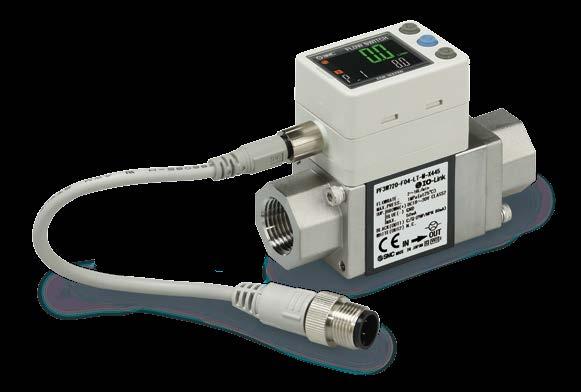Flow adjustment valve Remote type PVC piping type Remote sensor unit Temperature sensor