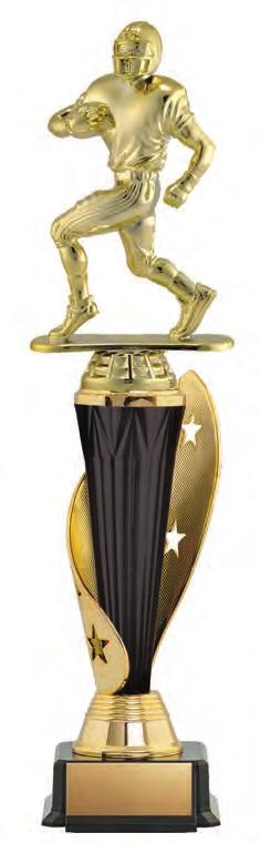 TROPHIES FUSION AWARDS Gold and Red (GRD) Gold