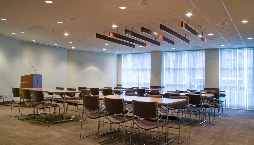 ADDITIONAL SPACES CONFERENCE ROOMS The Guild Room offers a convenient setting for meetings of up