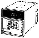 voltage Number of digits displayed Up/Down/Reversible type Up/Down/Reversible type Up/Down/Reversible type 100 to 240 VAC (50/60 Hz), 24 VAC/12 to 24 VDC 100 to 240 VAC (50/60 Hz), 12 to 24 VDC 6 2,