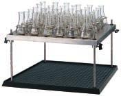 funnels (0 ml, conical) or 4 separatory funnels (100 ml, conical) P/N 497800000 G Tension plate with caps Allows for the use