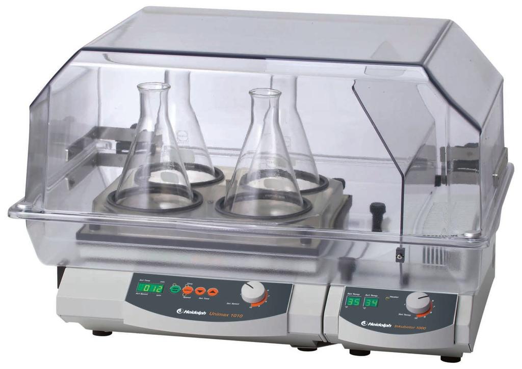 The Modular Concept The modular concept consists of one shaker, one heating module and your choice of a flat or high incubator hood Incubators can be combined with shakers of all specific motions at