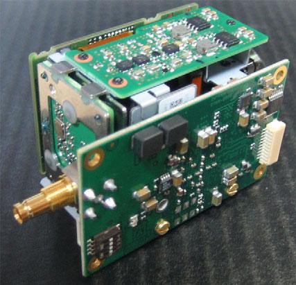 bottom side J3, 12V DC input, Reset and RS232/TTL serial interface Pin 1