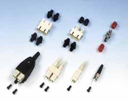 Connectors and Adapters for Fiber Optic Cabling RIT carries a complete line of fiber optic connectors and adapters.