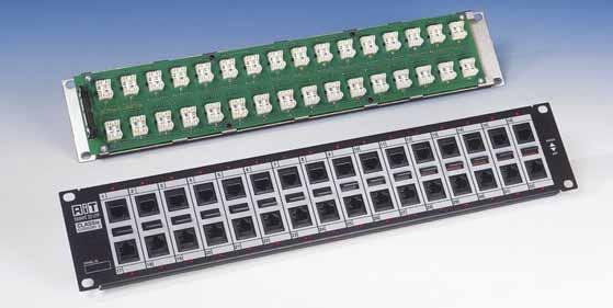 SMART CLASSix 32 UTP Patch Panels with Patching Switches 2.