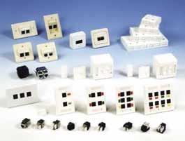 Communication Outlets for Copper Cabling RiT offers a full range of communication outlets, meeting premise wiring standards for North America, Latin America, Europe, Asia and Africa.