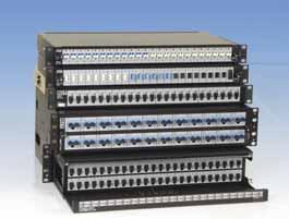 Patch Panels for Fiber Optic Cabling The RiT line of fiber optic Patch Panels, supporting both Single-Mode and Multi- Mode applications, offers 48, 24 and 12 fiber models.
