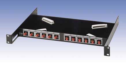 F/O ST 12 Patch Panels FEATURES 3.