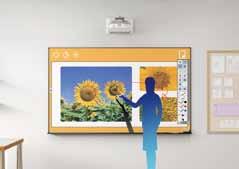 Presenters don t cast a shadow on the screen, and can easily interact with the audience for greater involvement.