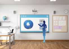 48:1 Ideal for use with interactive whiteboards Epson EB-420/EB-430 These short-throw projectors deliver high-quality still and moving images with ease, leaving teachers free to teach.