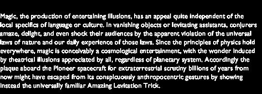 The Amazing Levitation Trick Infographer Edward Tufte s