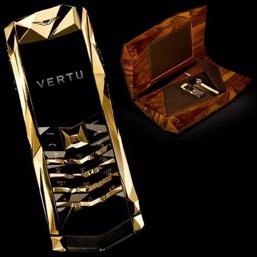 High design in mobile phones: Vertu.