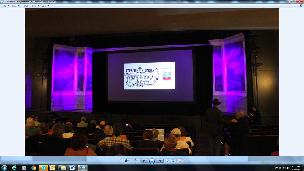 FQF FILM FEST $5,000 Overview The Film Fest at French Quarter Festival with Cinema on the Bayou showcases two days of films that feature Louisiana music and culture.