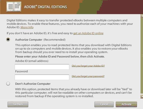 Once Adobe is done installing follow the instructions on the setup.