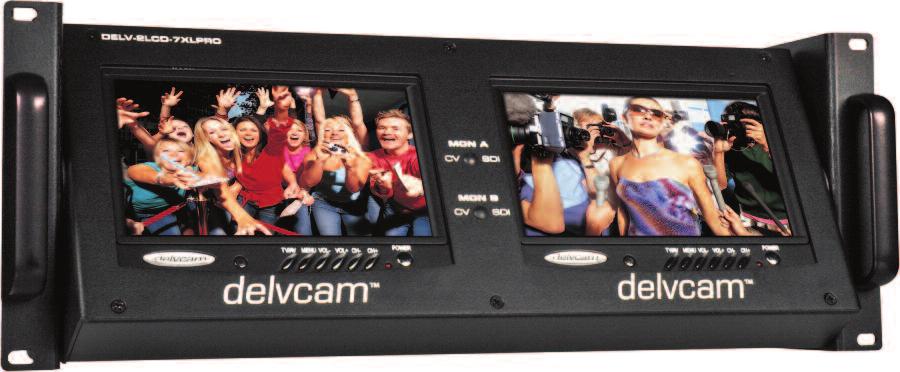 DELV-LCD-7XLPRO DELV-LCD-7XLRM DELV-LCD7XLS (SDI) DUAL NTSC