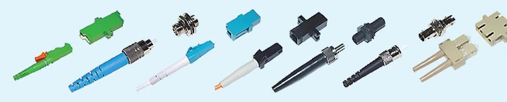 Fiber Optic Connector & Adapter ::: Specification - Connector ::: Type Singlemode Multimode Insertion Loss 0.3 db 0.