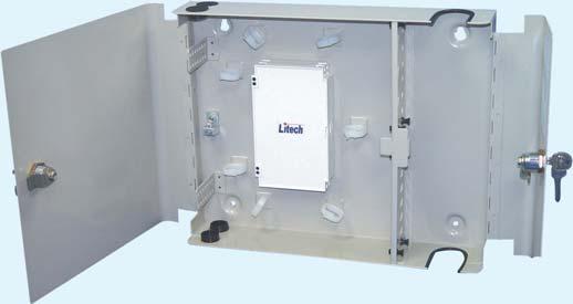 Fiber Management System - WFP ::: WFP Wall Mount Fiber Distribution Box ::: WFP Wall Mount Fiber Distribution Boxes are used indoor to provide interconnection between active equipment and outside