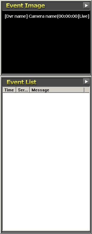 5.8 Event View the situation and image where events occur. If you use multiple monitor, this button is interlocked with others. [Fig.