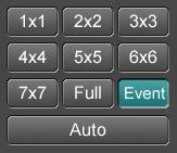 Show the real-time situation that events occur on the Event initial screen.