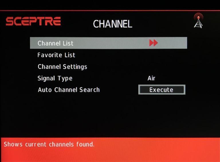 1. Press MENU to open the OSD. 2. Press or to select CHANNEL and press ENTER. 3. Use or to select the one you want to adjust and or or ENTER to adjust them. I.