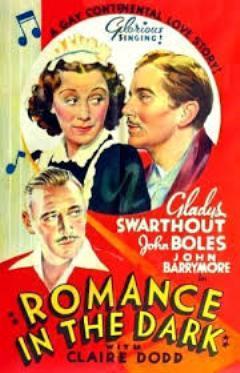 The Nearness of You Romance in the Dark is a 1938 film directed by H. C. Potter and starring Gladys Swarthout, John Boles, John Barrymore, and Claire Dodd.