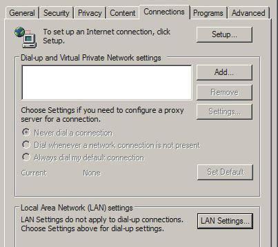 then click Network Connections.