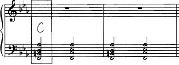 (6x4pts=24) Melody, No.1 from Album For The Young, Op.