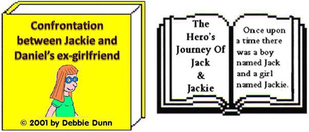 1 1 Male Actor: Daniel 6 Female Actors: Little Jackie Dorothy Lacy Suzy Angela Ancient One 2 or more Narrators: Guys or Girls Narrator : Dorothy continued to almost violently insist to Jackie that