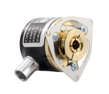 Automation / Mini Type 2RMHF Hollow Shaft Encoder - Ø 24 mm Hollow Bore: Ø 2 mm to Ø 1/4 inch Resolution up to 7.