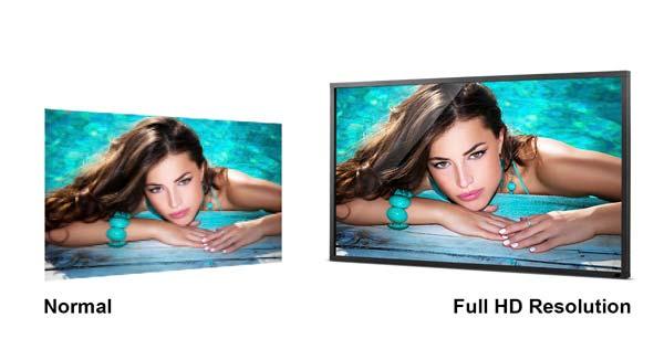 ViewSonic s CDP4260-L displays content in Full HD 1920 080 resolution with 450-nit high brightness to deliver superior pixel-by-pixel true-colour performance.