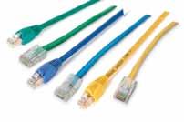 CAT5e CAT5e 100-MHz Patch Cables (UTP) Affordable CAT5e cable tested to 100 MHz.
