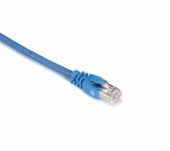 10-Gigabit CAT6a Patch Cable (F/UTP) CAT6a cable designed for 10GBASE-T applications. Meets or exceeds all augmented CAT6 performance requirements.