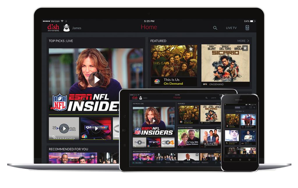Manage Your DVR Record shows and schedule future recordings from your mobile device. Watch Online Visit dishanywhere.