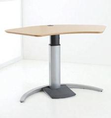 Height Adjustable Desk Dm7 The DM 7 is an economical single column frame that can be used as a corner table or can be integrated into a joinery unit.
