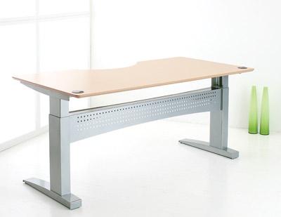 Height Adjustable Desk Dm11 The DM 11 is a modern heavy duty desk, boasting a large weight bearing capacity of 150 kg.